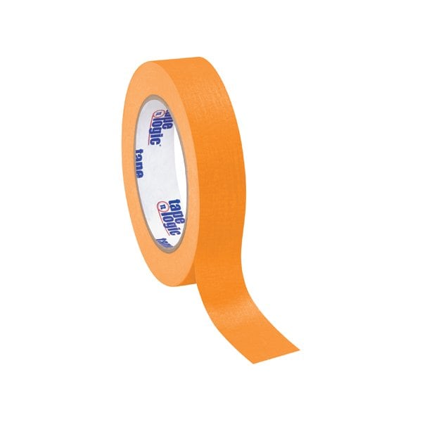 Tape Logic 1'' x 60 yds. Orange Tape Logic Masking Tape, 12PK T93500312PKD - main
